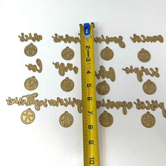 Anna Griffin Celestial Dies Zodiac Themed Embossing And Cutting Set 666303021229 - Picture 4 of 16